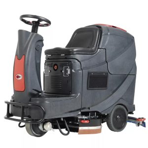 A Viper Venom AS710R/AS850R floor scrubber dryer in black and red.